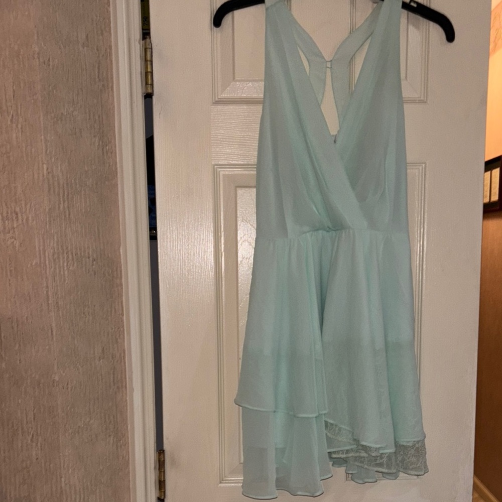 Light mint Sleeveless Dress